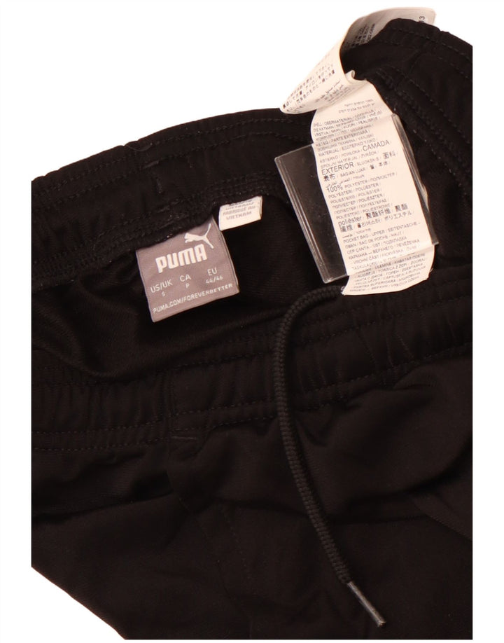 PUMA Herren-Trainingshose, Größe S, Schwarz, Polyester