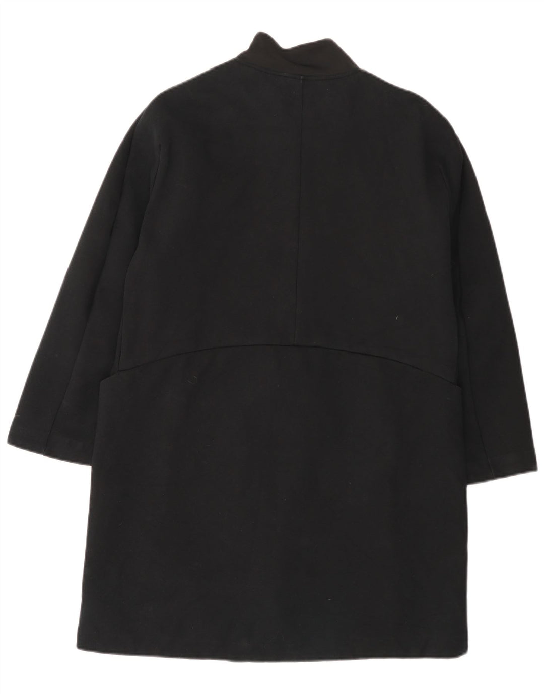 Nike Damen-Windbreaker-Mantel, UK 16, große schwarze Baumwolle