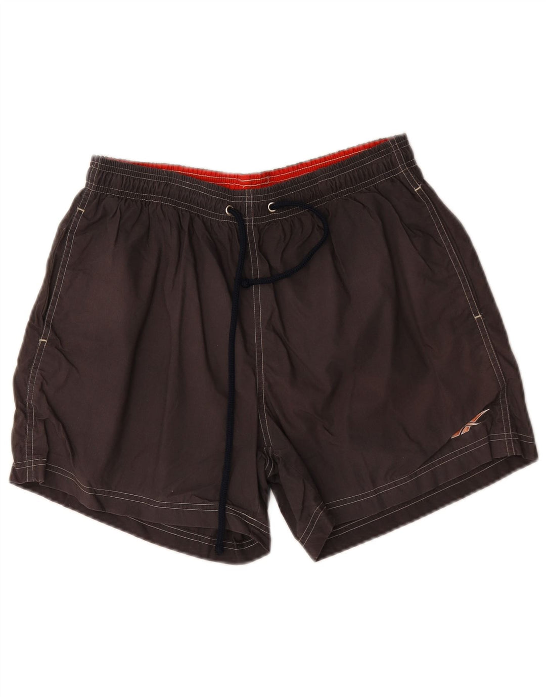 Reebok Herren-Badeshorts aus mittelgrauer Baumwolle