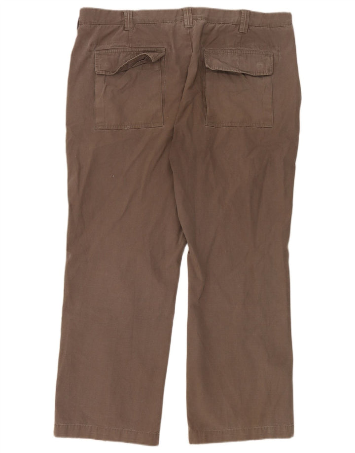 Marks & Spencer Herren Blue Harbour Gerade Chinohose W40 L27 Grau