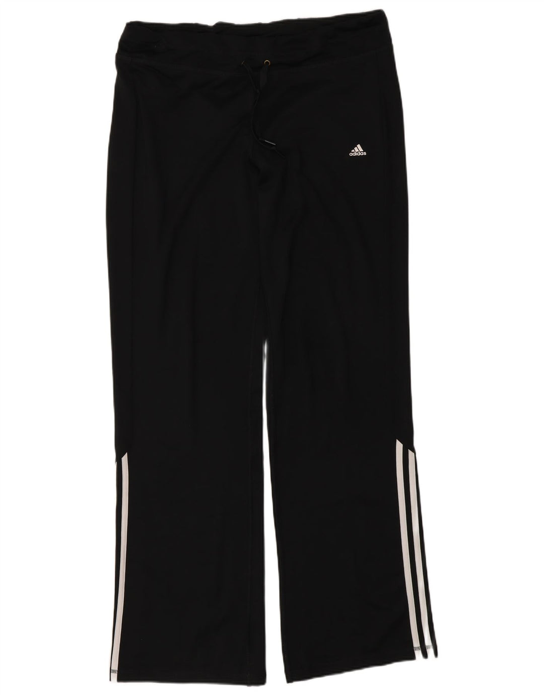 Adidas Damen Climalite Trainingshose UK 16/18 Large Schwarz Polyester