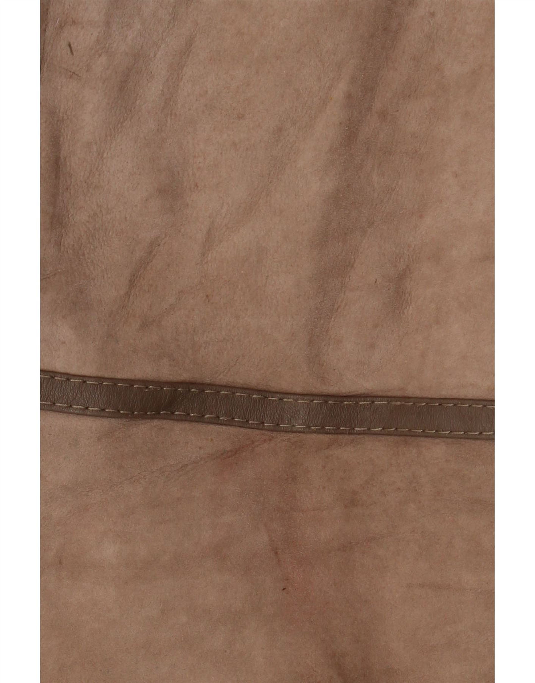 VINTAGE Damen Lammfellmantel UK 14 Medium Beige