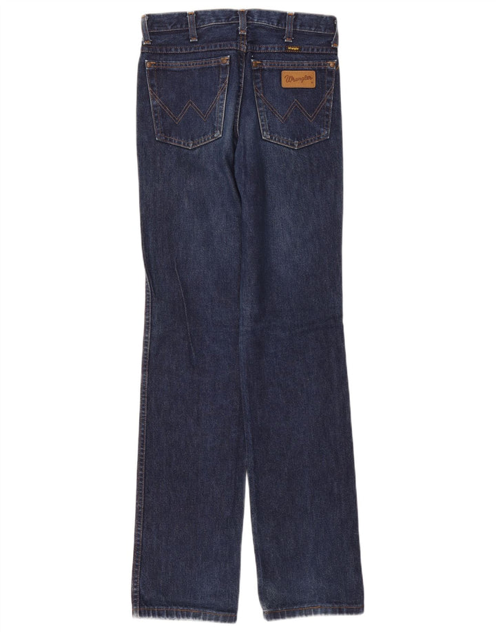 Wrangler Womens Evolution Straight Jeans W28 L34 Marineblaue Baumwolle