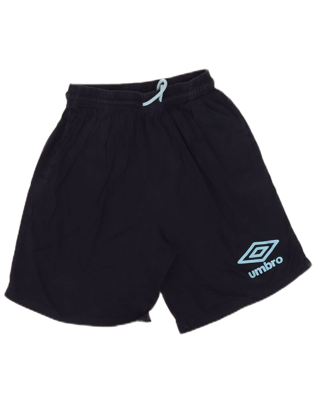 Umbro Herren-Sportshorts aus Baumwolle in mittlerem Marineblau