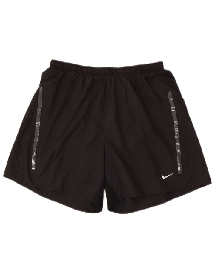 NIKE Herren Dri Fit Sportshorts Mittelschwarzes Polyester
