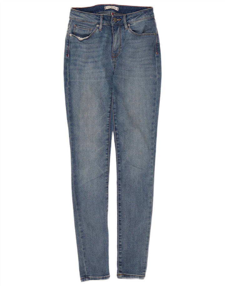 Tommy Hilfiger Damen Como Jegging Jeans W28 L32 Blaue Baumwolle