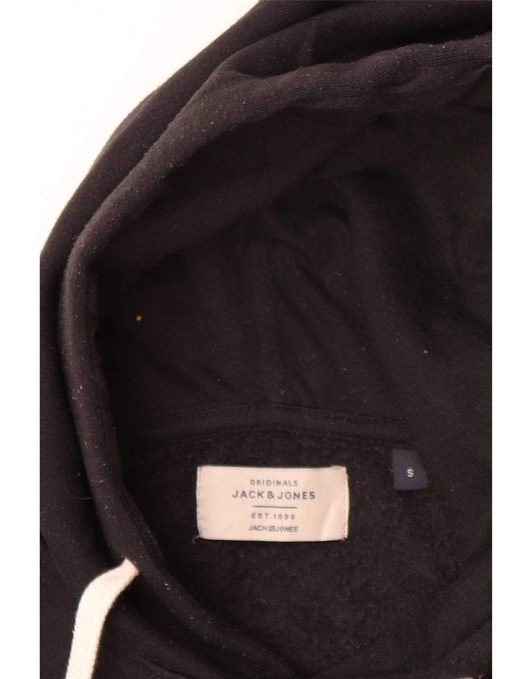 Jack & Jones Herren Kapuzenpullover Small Schwarz Polyester