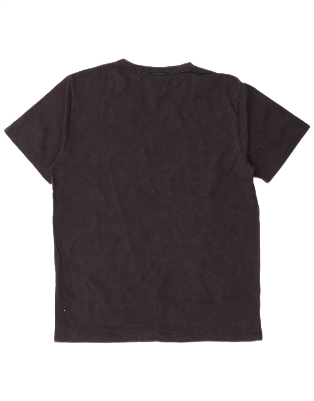 LEVI'S Herren Standard-T-Shirt-Oberteil aus mittelschwarzer Baumwolle