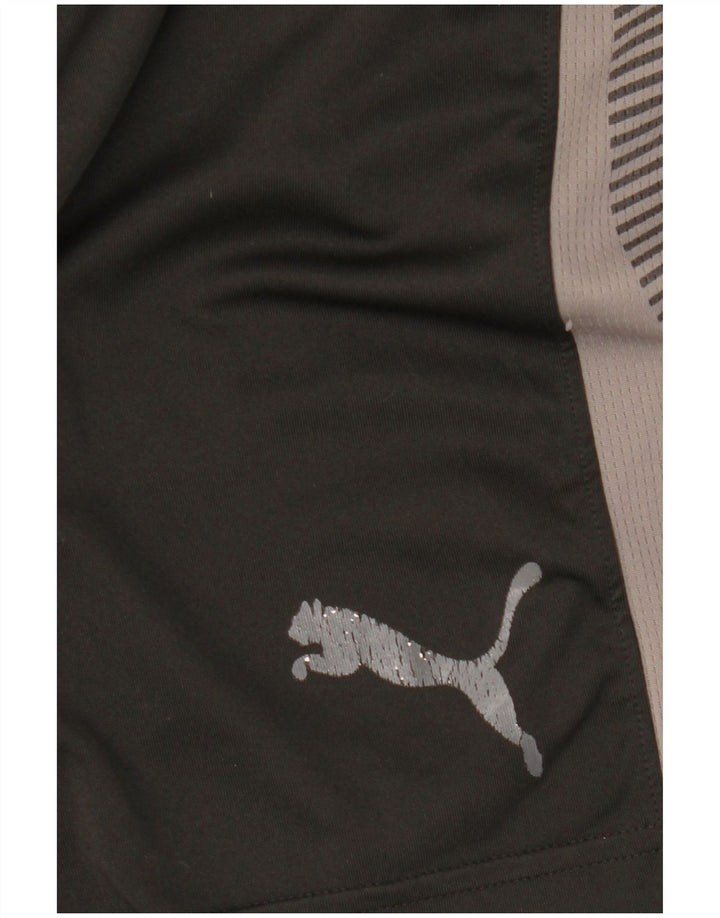 PUMA Herren Graphic Sport Shorts Mittelschwarz Farbblock