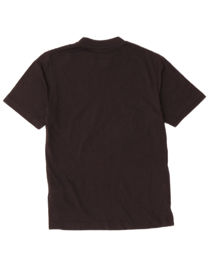 Vans Jungen-T-Shirt mit Grafik, 8–9 Jahre, Größe S, schwarze Baumwolle