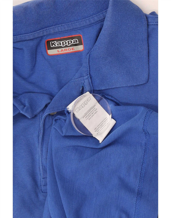 Kappa Herren Poloshirt Large Blau