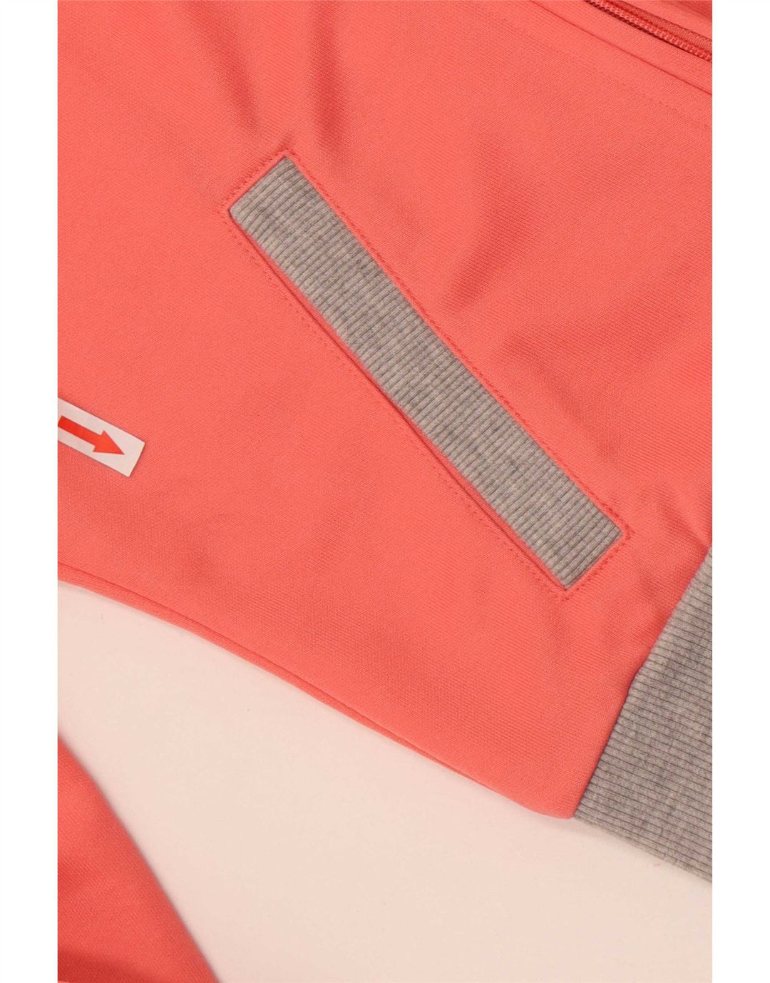 Hummel Damen-Trainingsanzugoberteil mit Grafik, Gr. 10, Größe S, Rosa, Farbblock