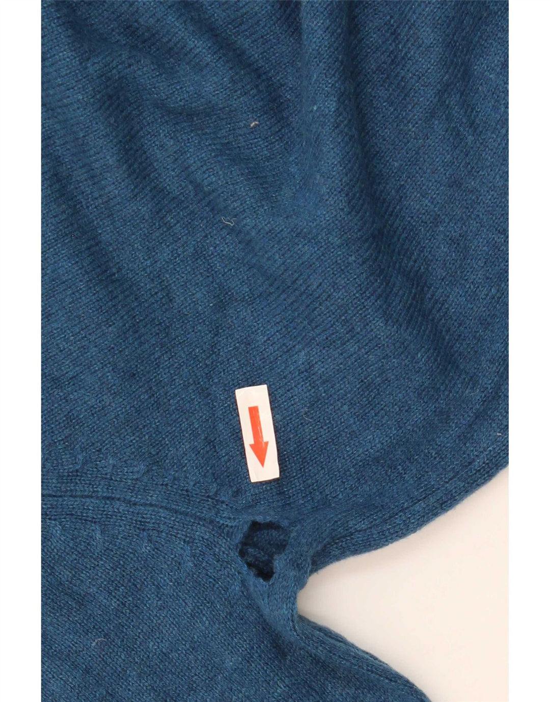 Marks & Spencer Herren-Pullover mit Rundhalsausschnitt, groß, blaue Lammwolle