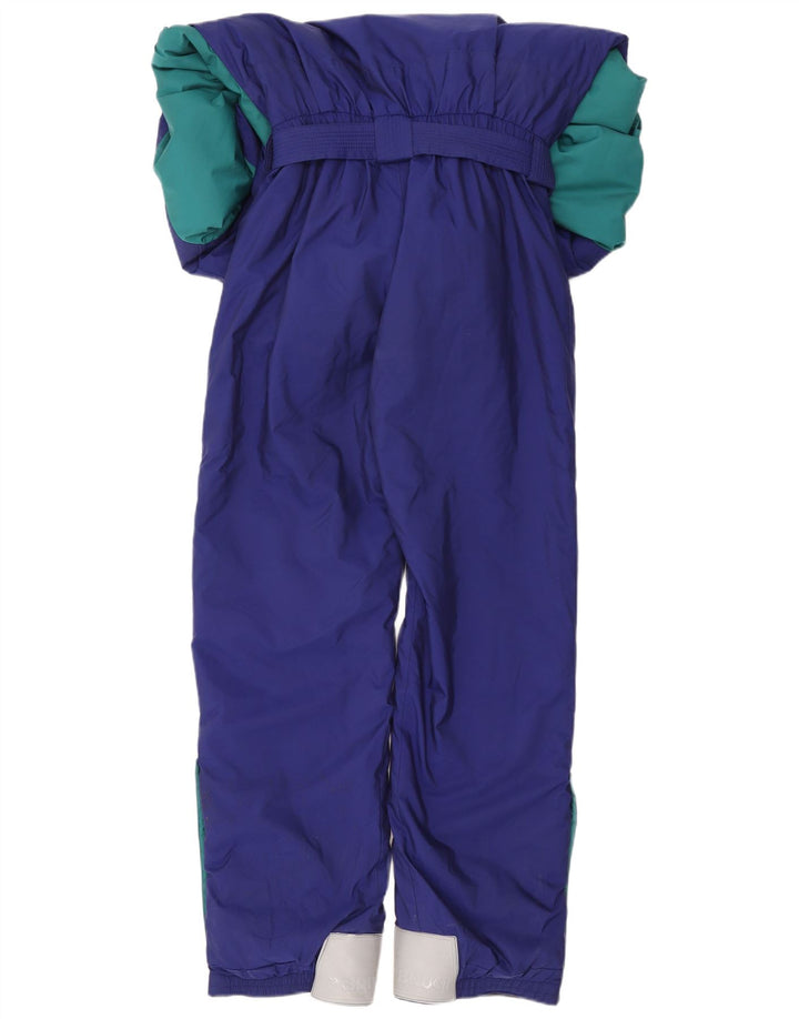 Brugi Herren-Ski-Overall, UK 40, mittleres Marineblau, Colourblock-Polyamid