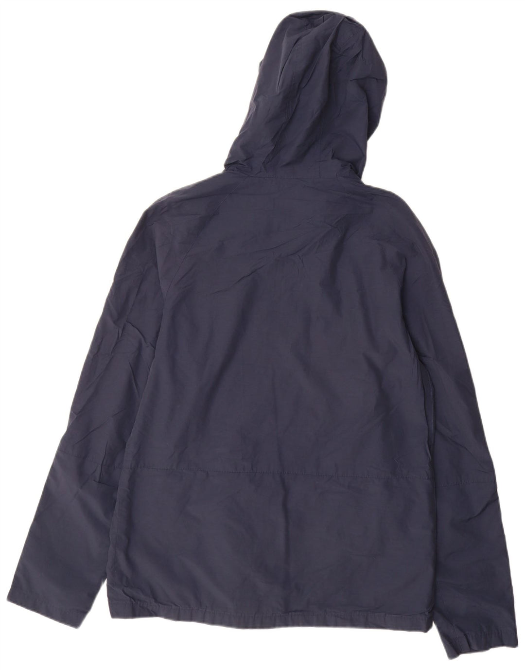 Jack Wills Herren-Regenjacke mit Kapuze, UK 40, Größe L, marineblau, Baumwolle