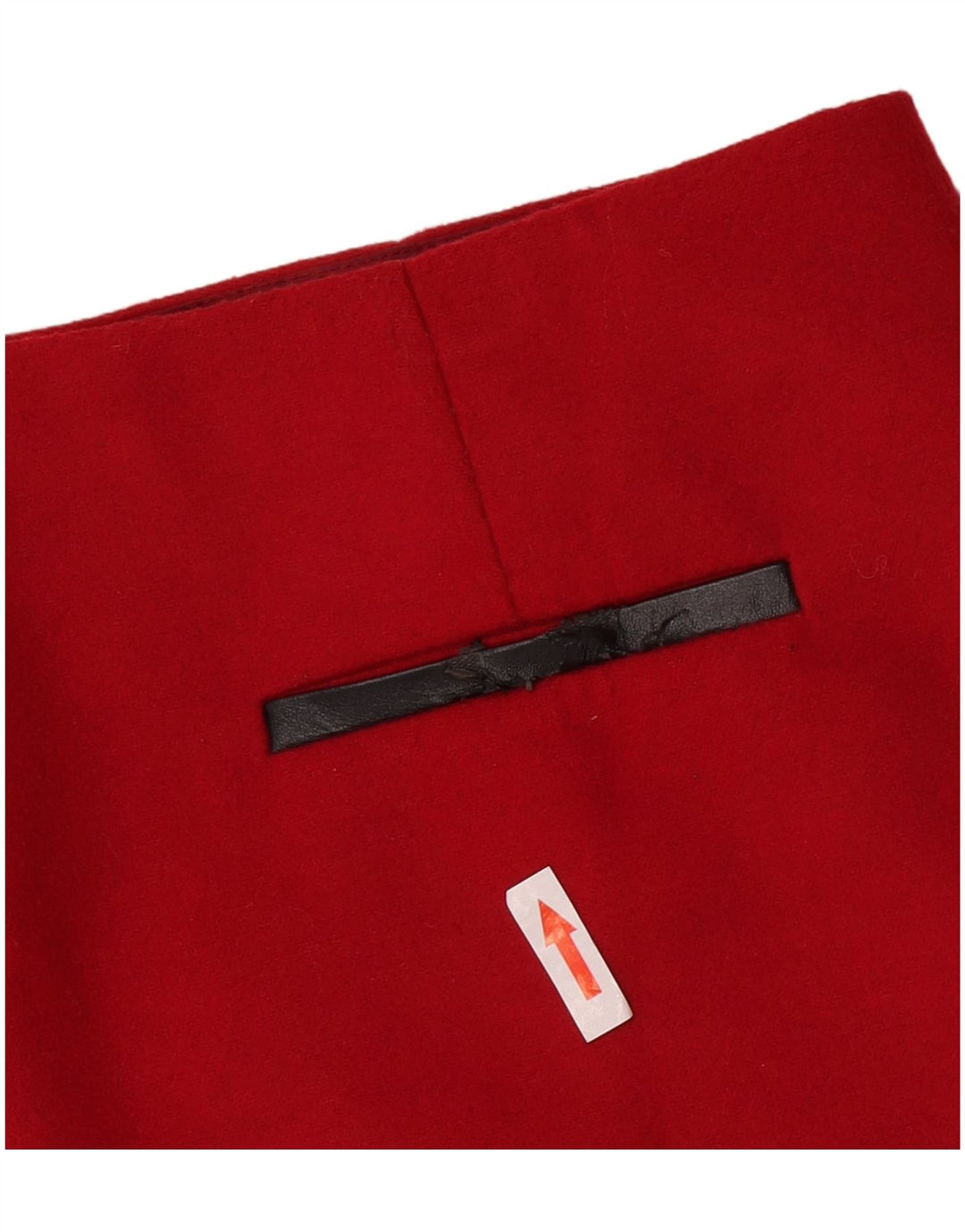 Gerader Damenrock von Marks & Spencer, UK 8, Größe S, W28, Rot, Polyester