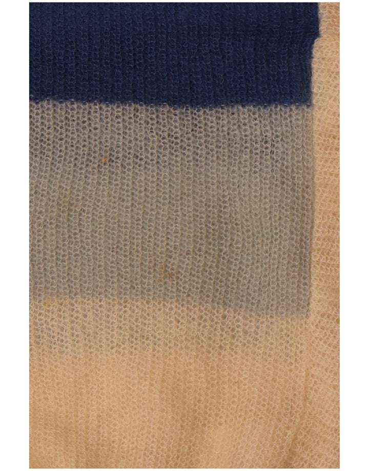 ALDO Damen Rollkragenpullover, EU 42, groß, mehrfarbig gestreift