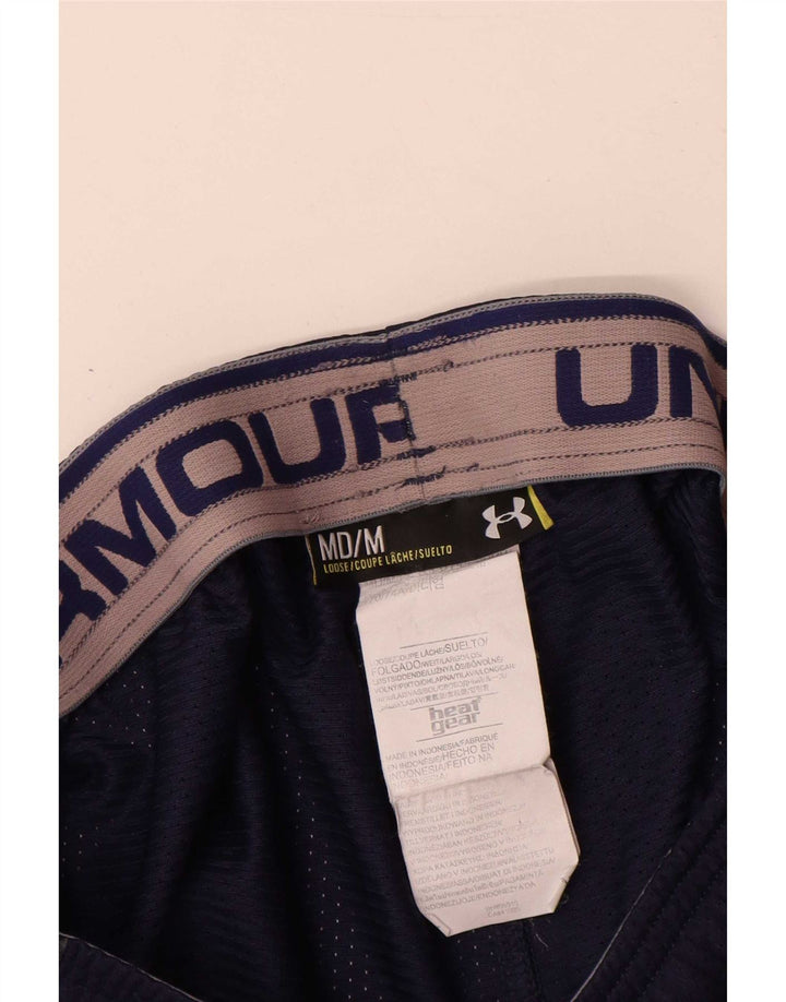 Under Armour Herren Heat Gear Sportshorts Medium Marineblau Polyester