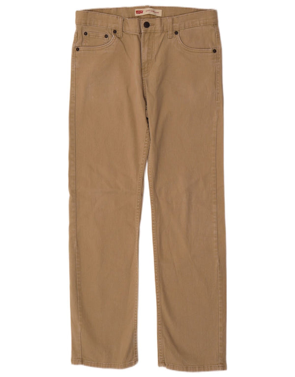 Levi's Jungen 514 Straight Casual Hose 15–16 Jahre W30 L30 Beige Baumwolle