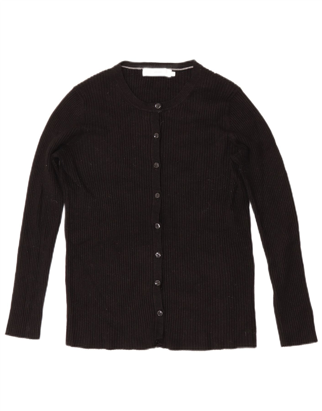 John Lewis Damen-Cardigan-Pullover UK 14 Mittelschwarze Viskose