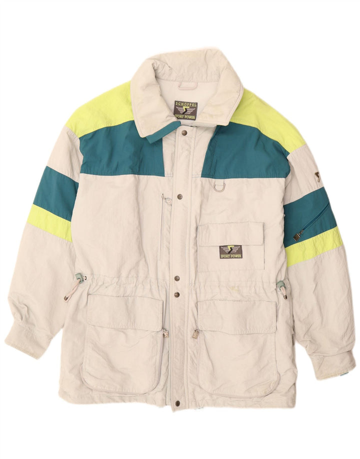 Schöffel Herren Skijacke EU 50 Large Grau Colourblock