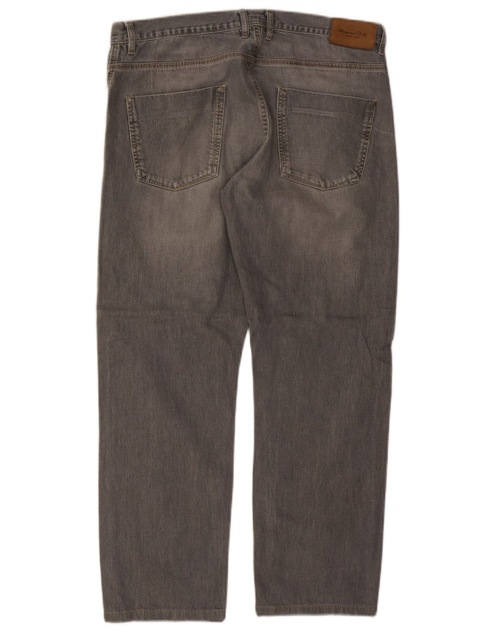Massimo Dutti Herren Slim Jeans EU 46 XL W36 L28 Grau