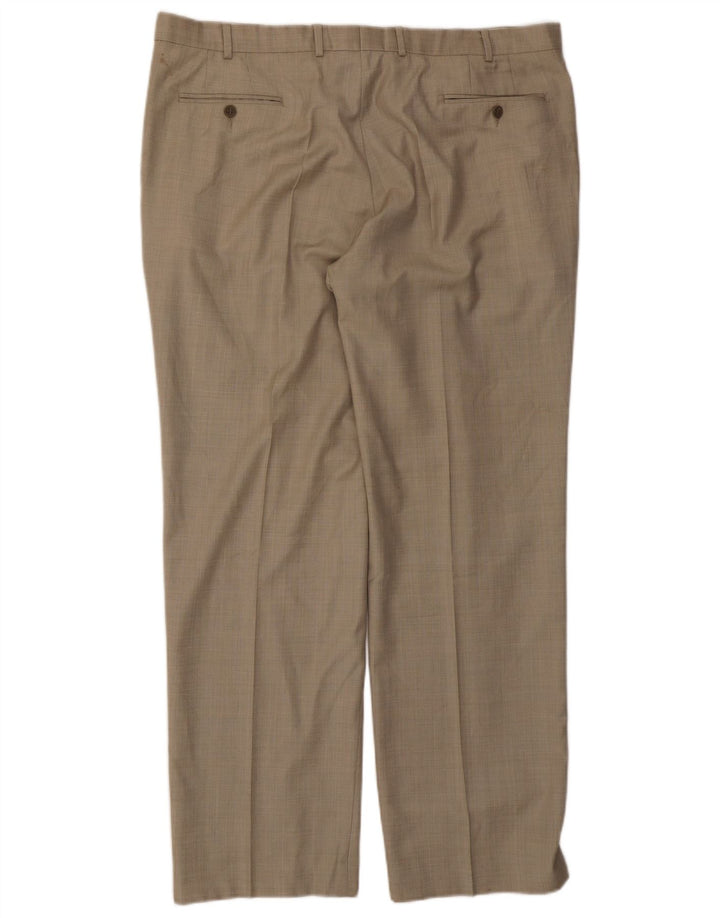 Marks & Spencer Herren Autograph Gerade Anzughose W42 L33 Beige