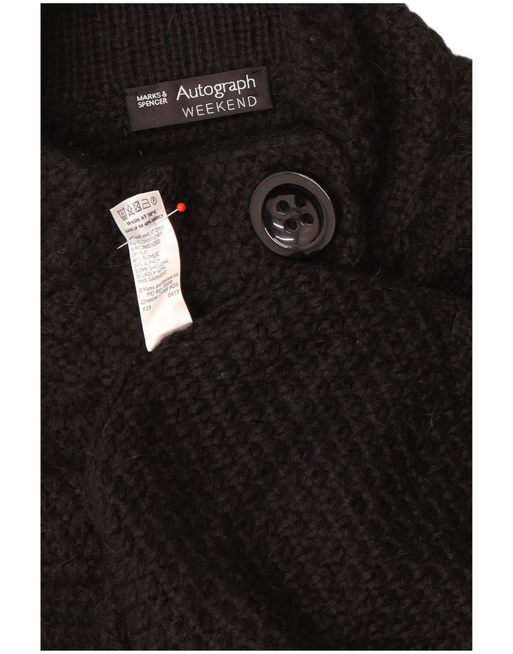 Marks & Spencer Damen-Strickjacke „Autograph“, Gr. 14, mittelschwarz