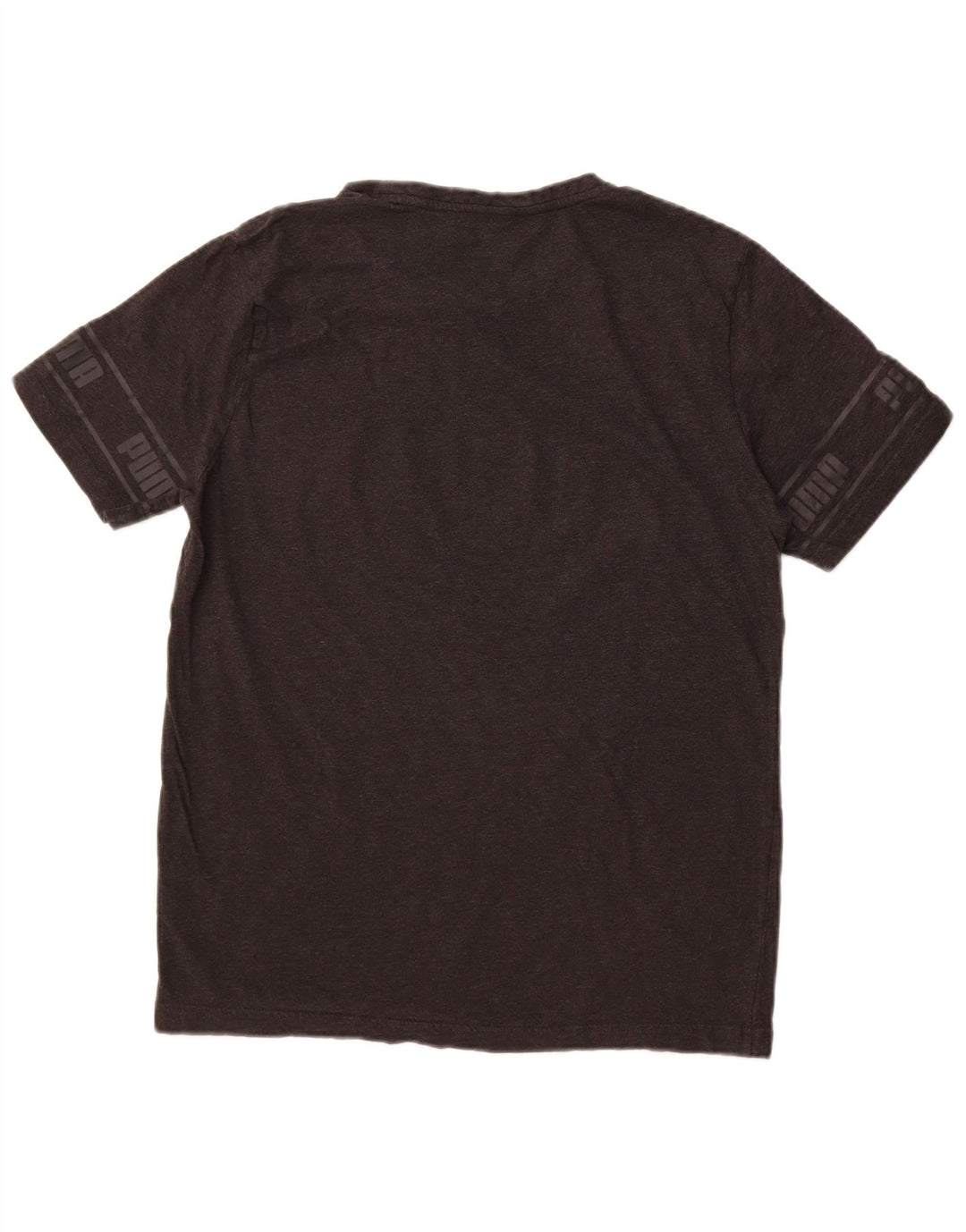 Puma Herren-T-Shirt mit Grafik, groß, aus grauer Baumwolle