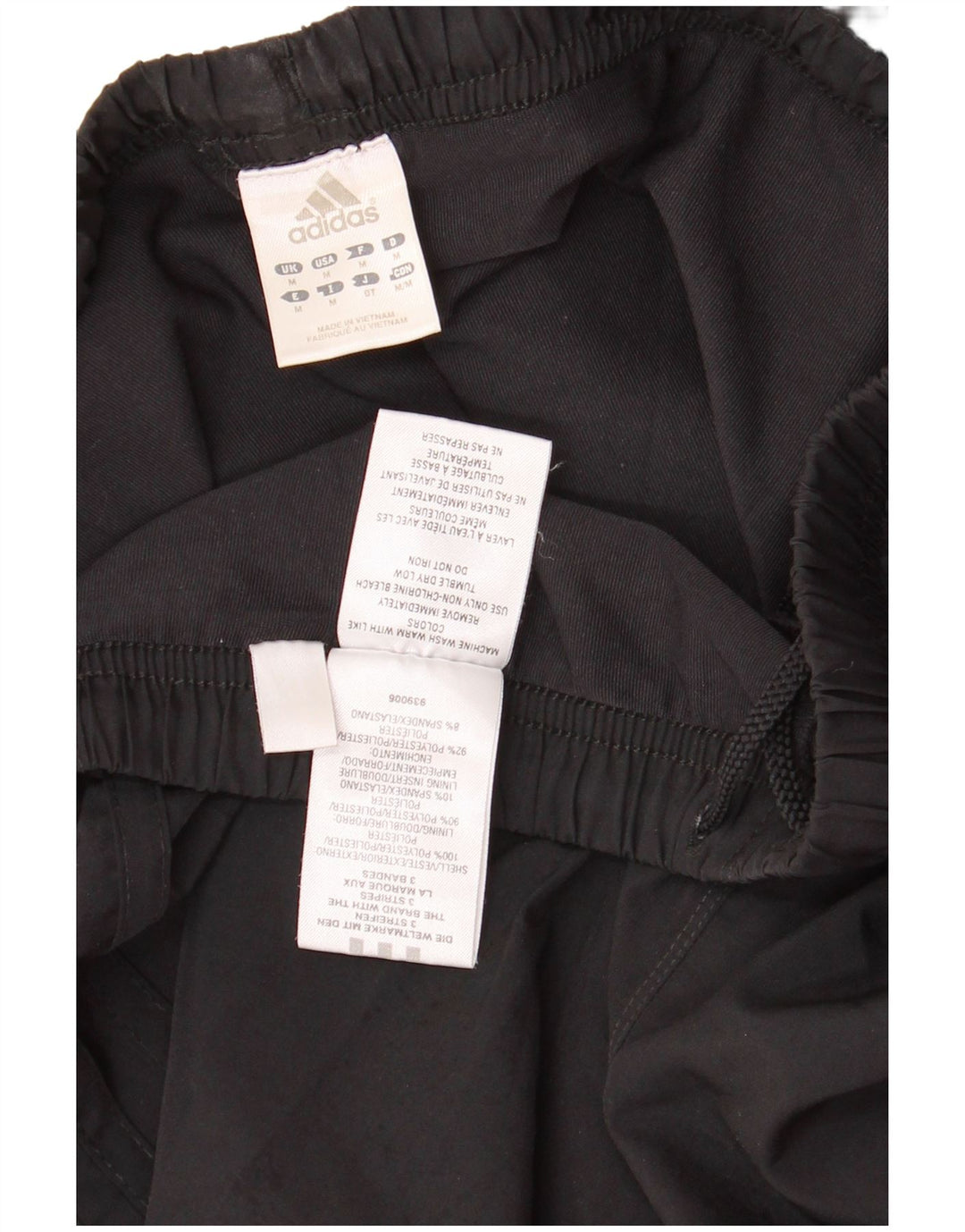 Adidas Damen Sportshorts UK 12 Medium Schwarz Polyester