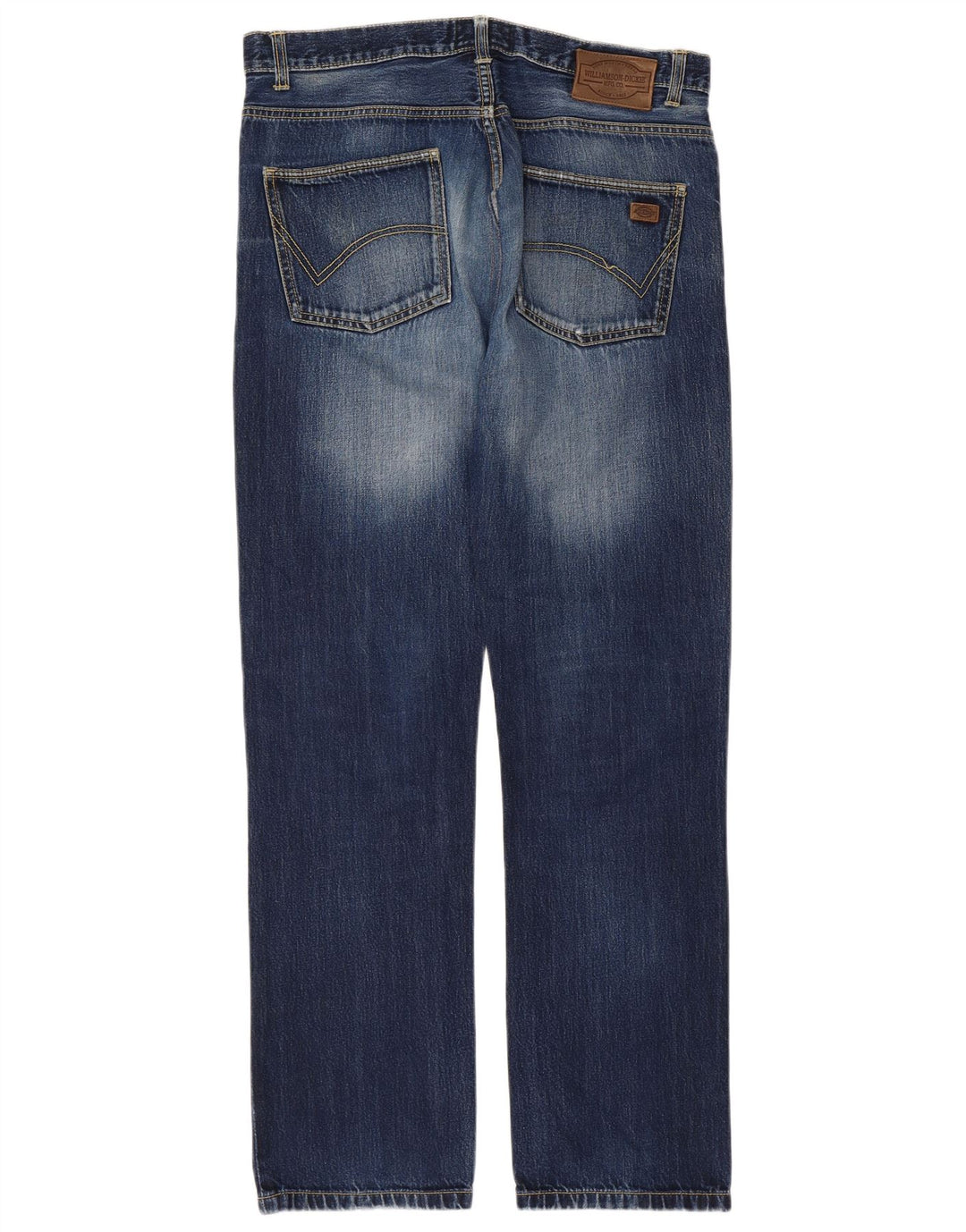 Dickies Herren Straight Jeans W33 L34 Blaue Baumwolle