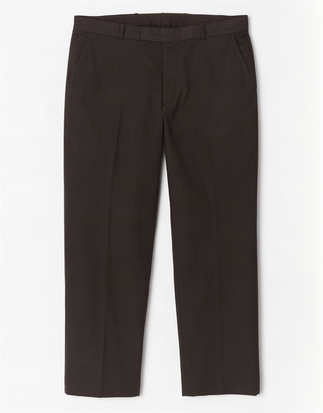 Marks & Spencer Maßgeschneiderte, gerade Anzughose für Herren, W38, L31, Grau, Polyester