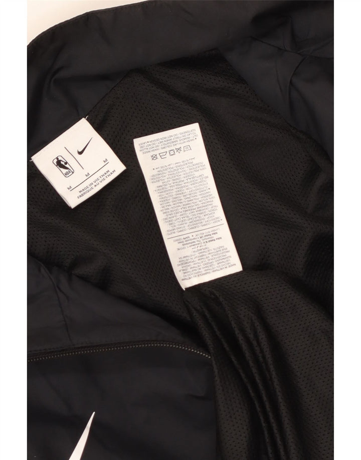 Nike Herren Miami Heat Trainingsanzug-Oberteiljacke Mittelschwarzes Colourblock-Nylon