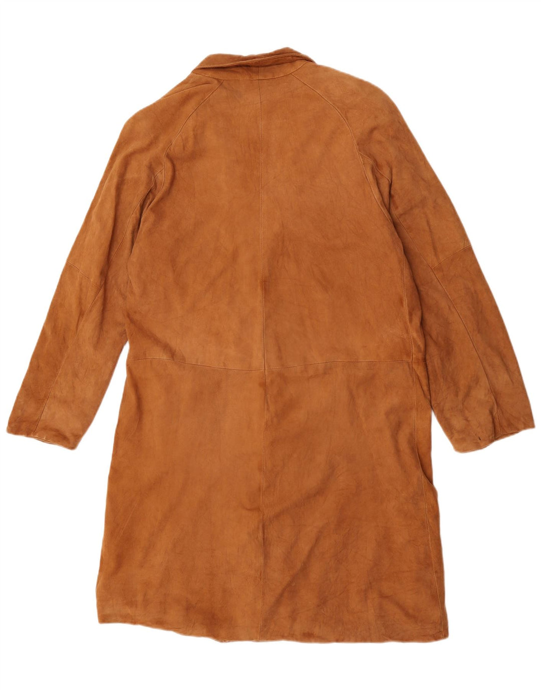 Vintage Damen Wildledermantel IT 48 XL Braun