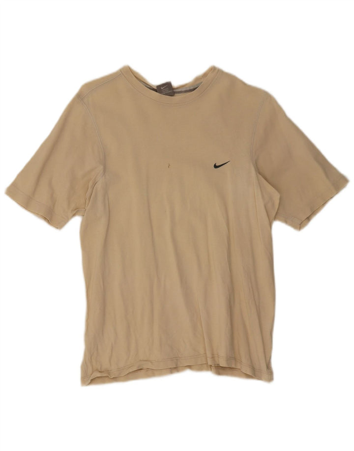Nike Herren T-Shirt Top Small Beige