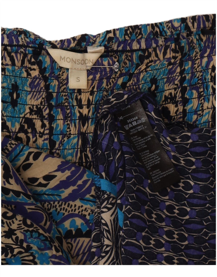 Trägerloses Maxikleid für Damen von Monsoon, Größe S, mehrfarbig, Paisleymuster