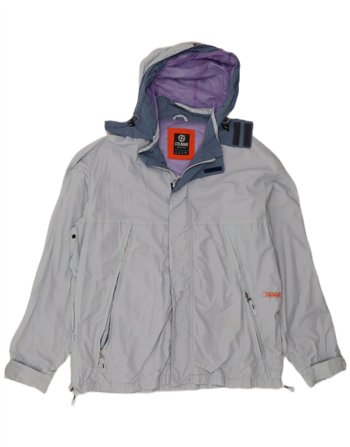 Colmar Herren Regenjacke mit Kapuze IT 54 Large Blau