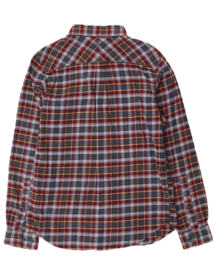 Columbia Mens Active Flannel Shirt Small Mehrfarbig kariert aus Baumwolle