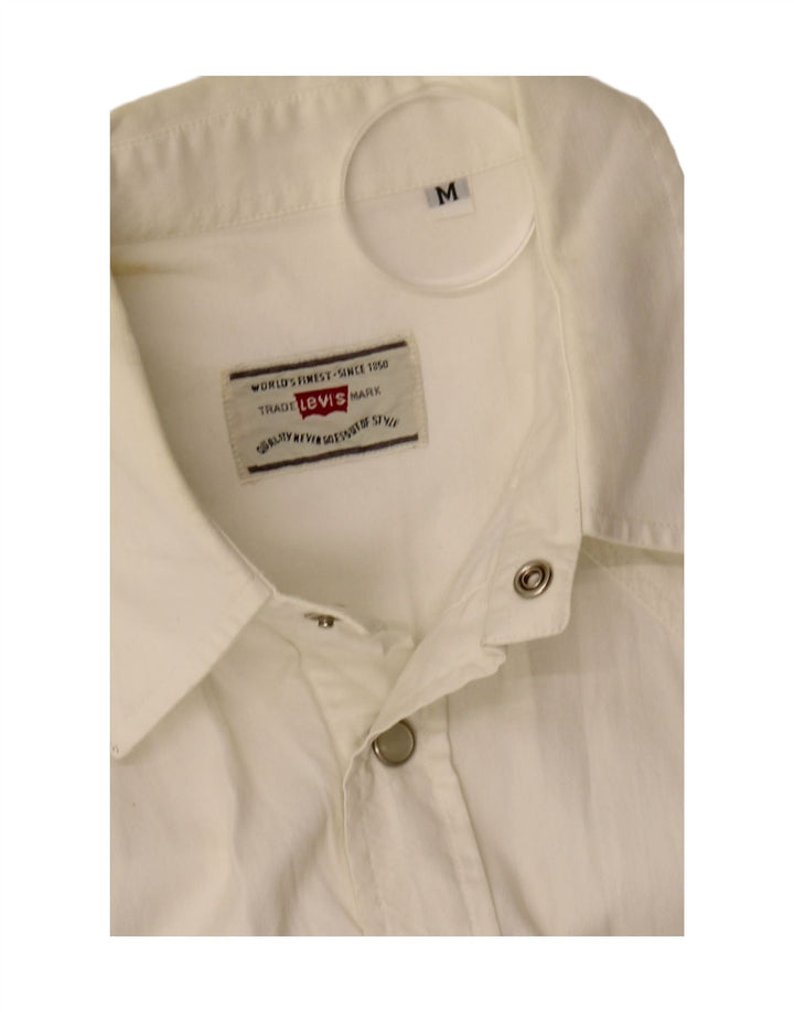 LEVI'S Mens Shirt Medium White