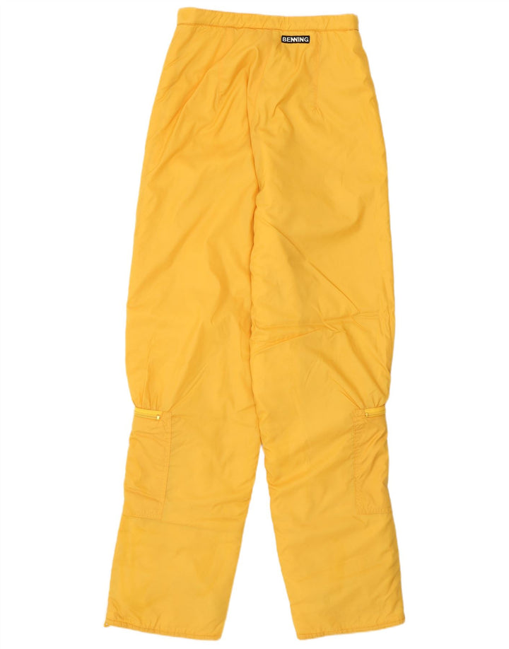 Belfe Damen-Skihose mit hoher Taille, IT 46, Größe L, Gelb, Polyamid