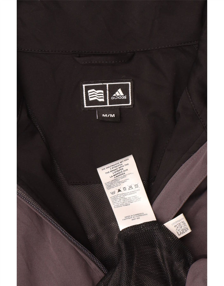 Adidas Herren Trainingsanzug Top Jacke Mittelgrau Polyester Sport