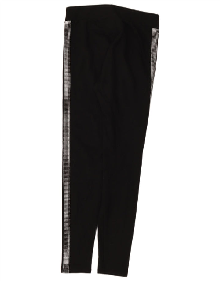 Marks & Spencer Damen Leggings UK 8 Small Schwarz Colourblock Viskose