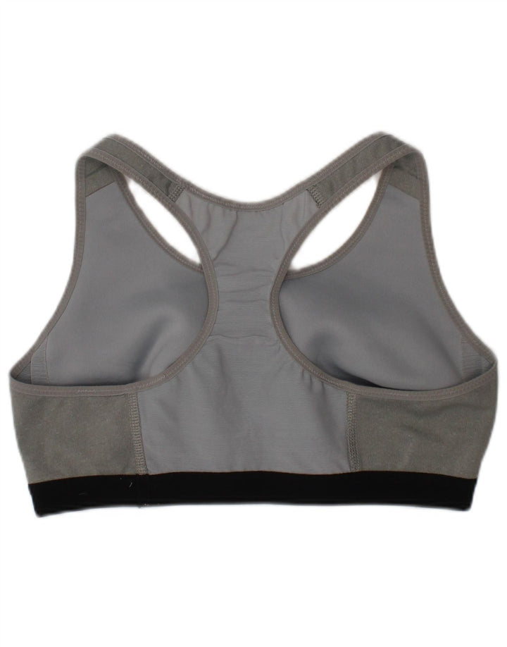 Nike Damen Dri Fit Sport-BH-Oberteil, Größe S, Grau, Sport