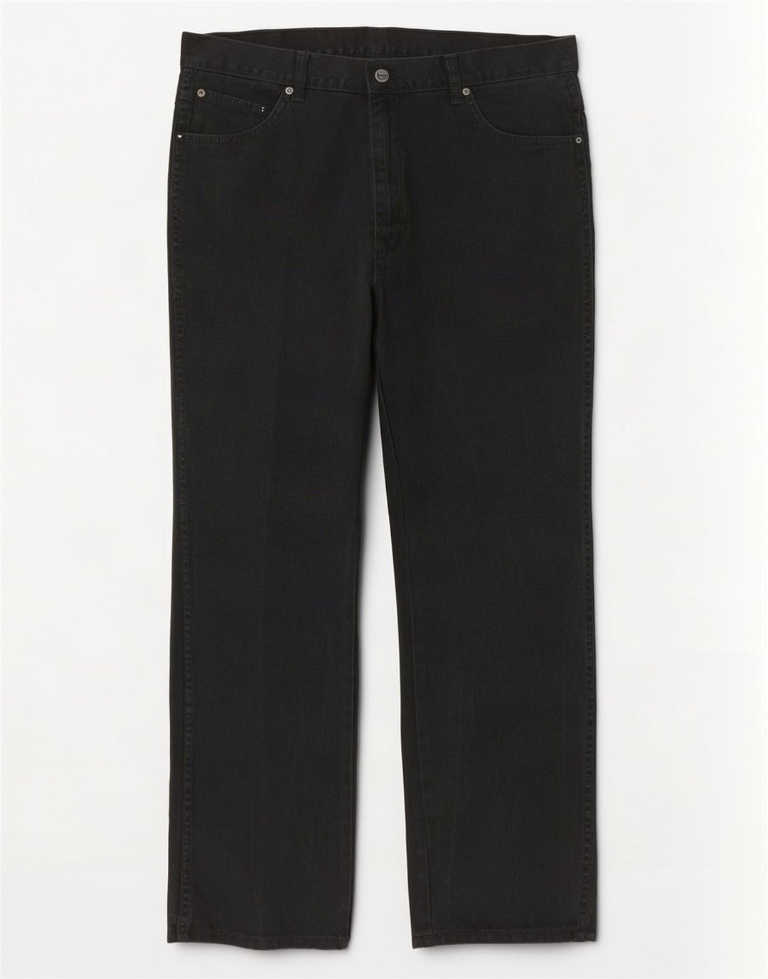 Wrangler Herren-Jeans mit normaler Passform, gerade Passform, W40, L32, schwarze Baumwolle