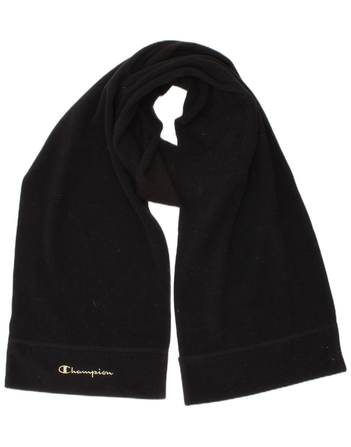 Champion Damen-Fleece-Rechteckschal, Einheitsgröße, schwarzes Polyester