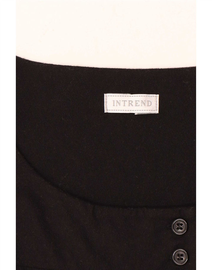 Intrend Damen Etuikleid UK 12 Medium Schwarz