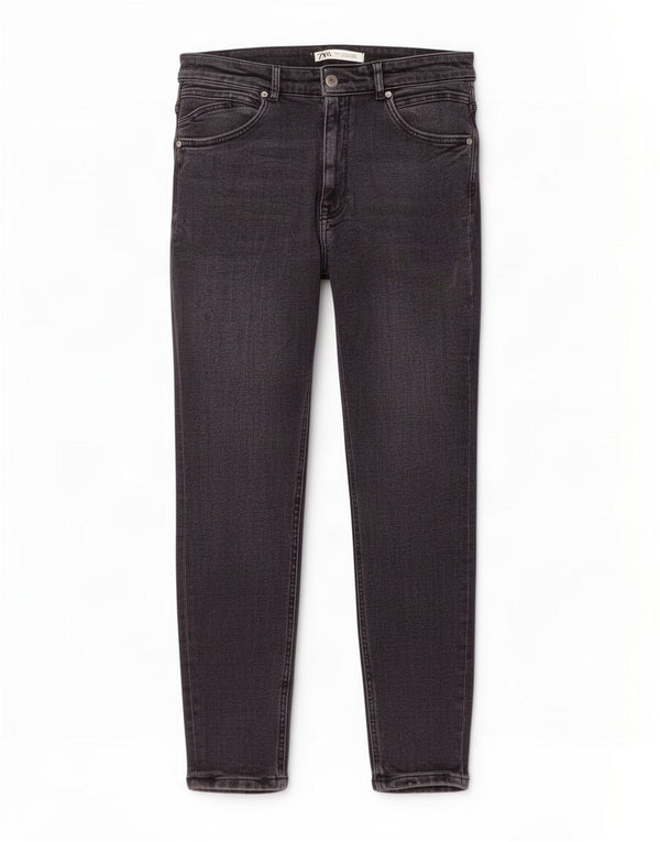 Zara Herren Skinny Jeans EU 42 Large W32 L27 Grau