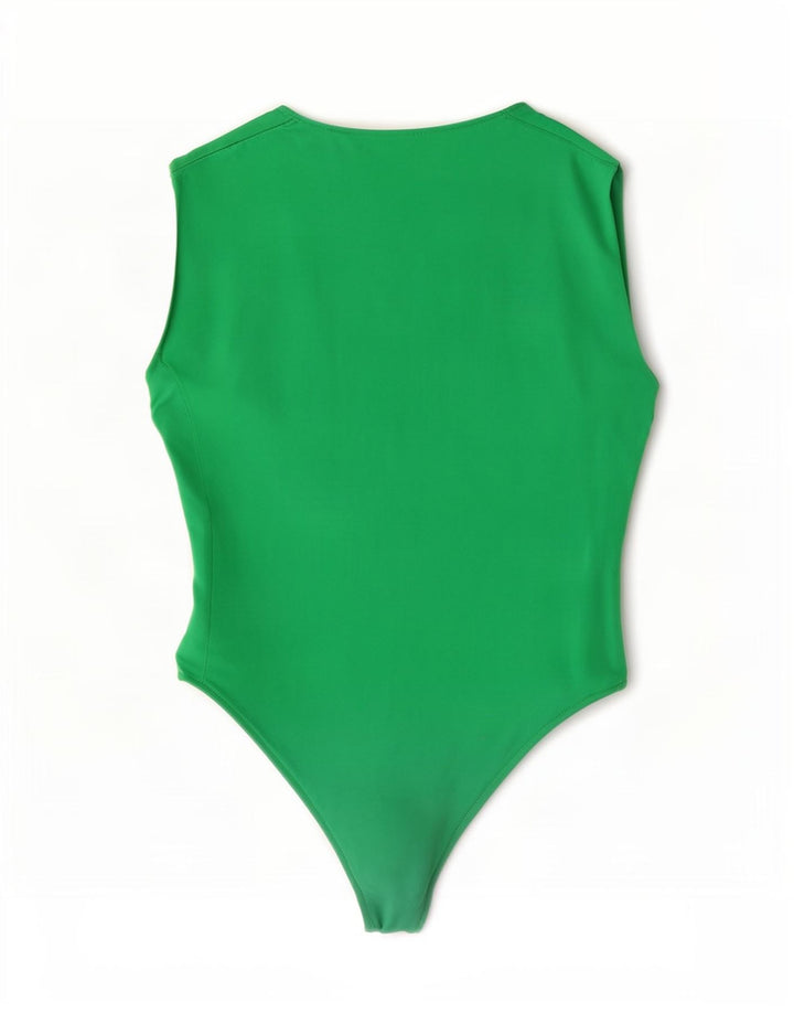 Zara Damen-Body UK 12 Mittelgrün