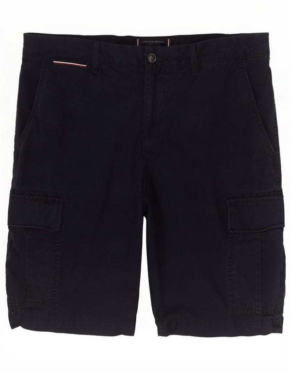 Tommy Hilfiger Herren Cargoshorts W34 Large Marineblau