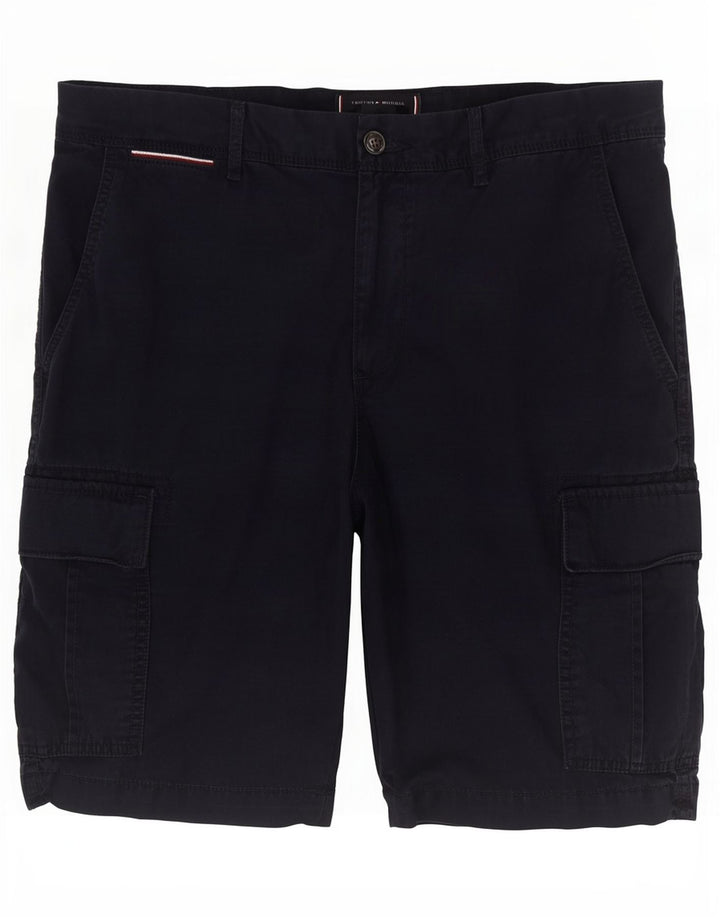 Tommy Hilfiger Herren Cargoshorts W34 Large Marineblau